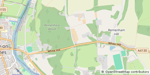 Map of Henley-on-Thames, Oxfordshire
