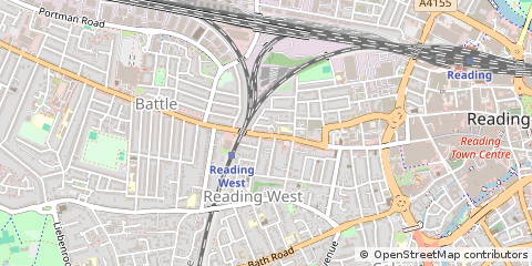 Map of Reading