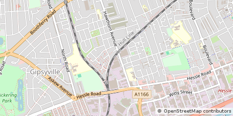 Map of Hull