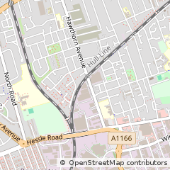 Map of Hull