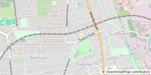 Map of Hull