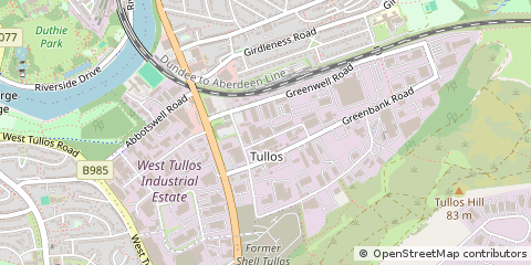 Map of Aberdeen