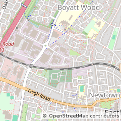 Map of Eastleigh