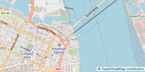 Map of Birkenhead