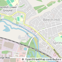 Map of Wigan