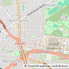 Map of Cardiff