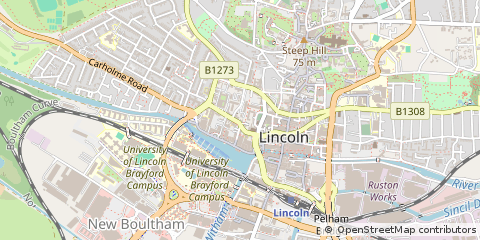 Map of Lincoln