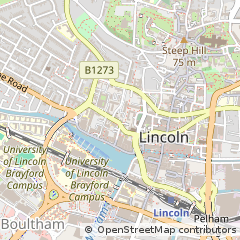 Map of Lincoln