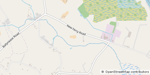 Map of Magherafelt, County Londonderry