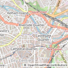 Map of Sheffield
