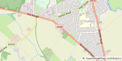 Map of Studley