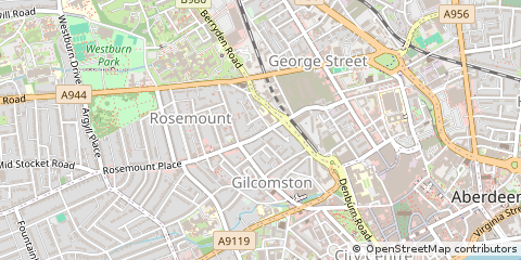 Map of Aberdeen