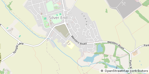 Map of Witham, Essex