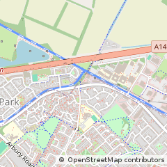 Map of Cambridgeshire, Cambridge