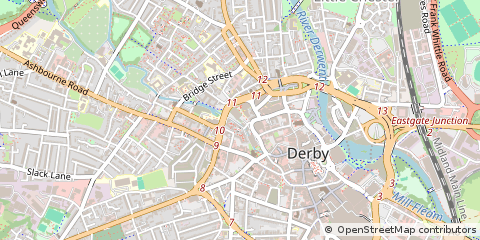 Map of Derby
