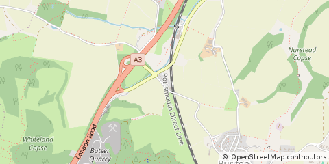 Map of Petersfield, Hampshire
