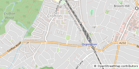 Map of Orpington