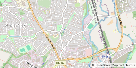 Map of Ilkeston