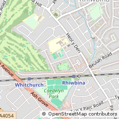 Map of Cardiff
