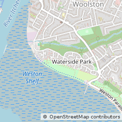Map of Southampton, Hampshire