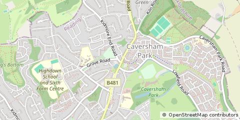 Map of Reading
