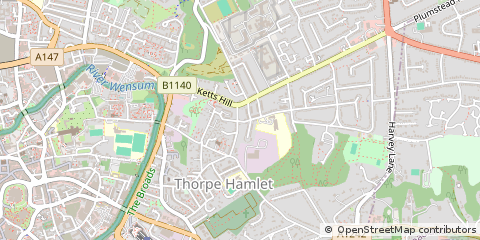 Map of Norwich