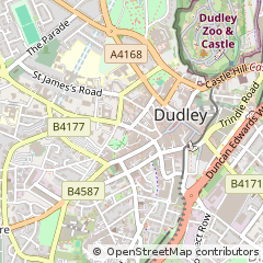 Map of Halesowen, West Midlands