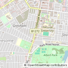 Map of Middlesbrough