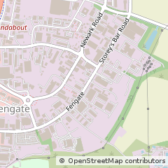 Map of Peterborough
