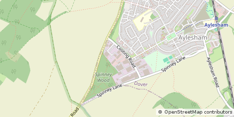 Map of Canterbury