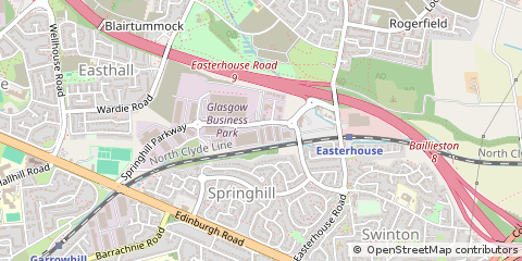 Map of Glasgow