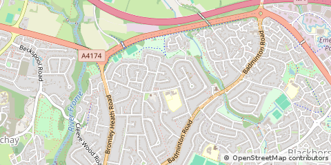 Map of Bristol