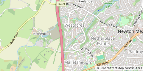 Map of Glasgow