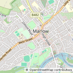 Map of Marlow, Middlesex
