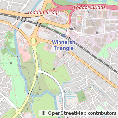 Map of Winnersh, Berkshire