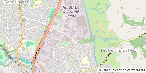 Map of Macclesfield