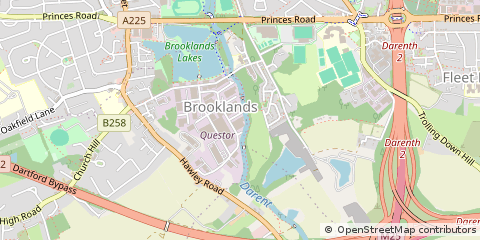 Map of Dartford