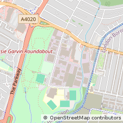 Map of Hayes, Middlesex