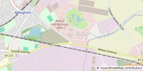 Map of Billingham