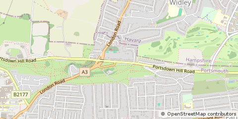 Map of Portsmouth, Hampshire