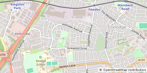 Map of Newcastle Upon Tyne