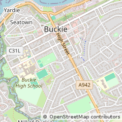 Map of Buckie, Banffshire