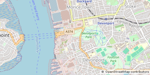 Map of Plymouth