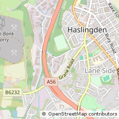 Map of Rossendale