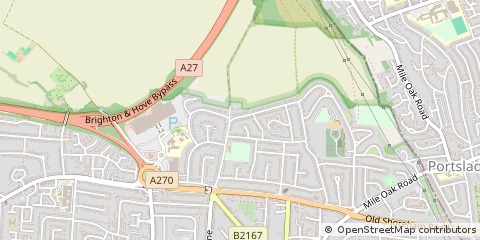 Map of Brighton