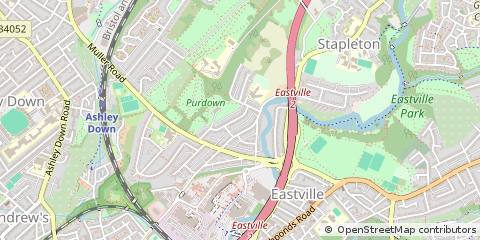 Map of Bristol