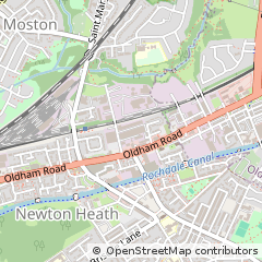 Map of Manchester
