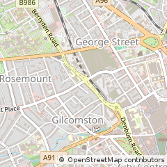 Map of Aberdeen