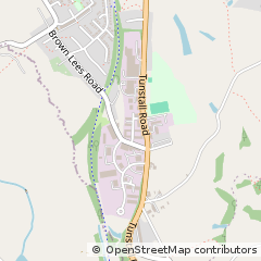 Map of Stoke-on-Trent, Staffordshire