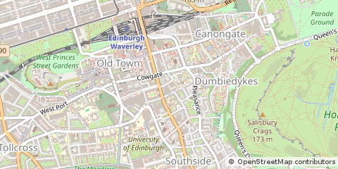 Map of Edinburgh